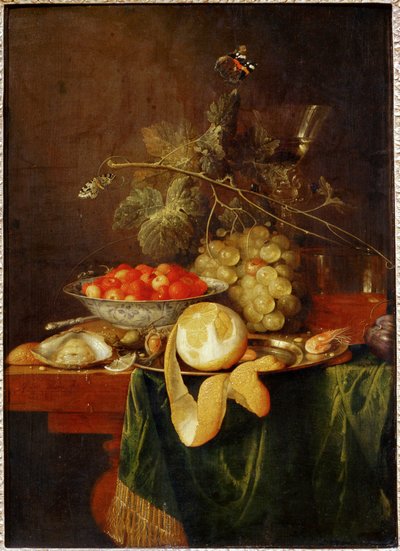 Stilleben med citronskal ... af Erich Lessing