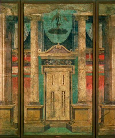 Scenisk udsmykning, døråbning af Erich Lessing