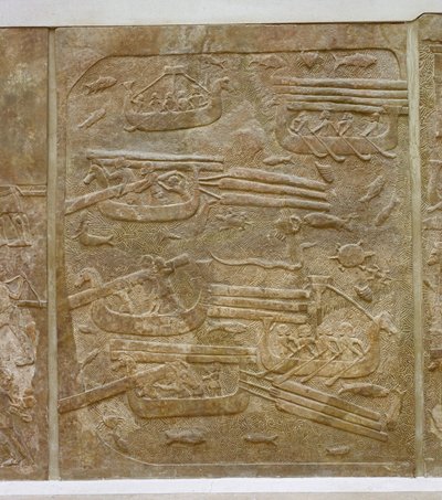 Transport af cedertræ ... af Erich Lessing