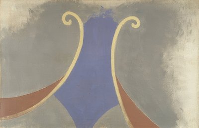 Die Flamme I. (De vlam I). 1914 af Erich Wichman