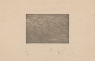 Abstrakt komposition af Erich Wichmann (signed by artist)