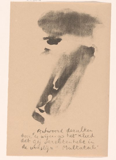 abstraheret ansigt Idealists II and Further Notes (original serietitel) af Erich Wichmann