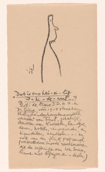 karikaturfigur Idealists II and Further Notes (original serietitel) af Erich Wichmann
