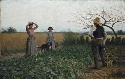 I kartoffelmarken af Erik Theodor Werenskiold