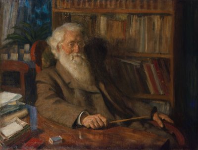Professor Johan Ernst Welhaven Sars af Erik Theodor Werenskiold