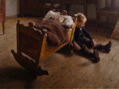 To brødre af Erik Theodor Werenskiold