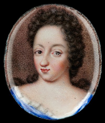 Miniature af dronning Ulrika Eleonora den ældre af Sverige af Erik Utterhielm