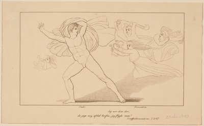 Illustration til Aischylos af Erling Eckersberg