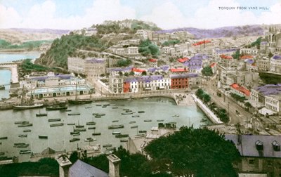 Torquay, Devon, begyndelsen af det 20. århundrede. af Ern Bishop