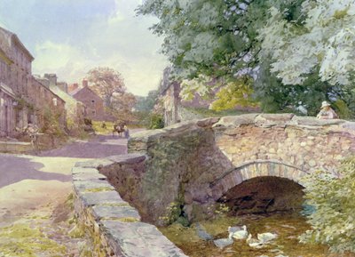 Llanegryn, Nordwales (maleri) af Ernest Albert Chadwick