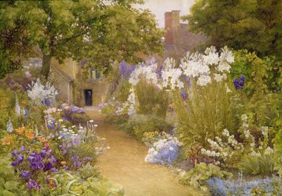 Madonna-liljer af Ernest Albert Chadwick