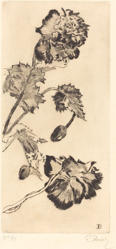 Blomster (Fleurs) af Ernest Ange Duez