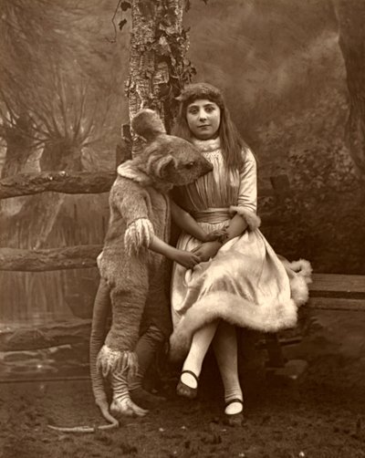 Alice og dormouse, 1887 af Ernest Barraud
