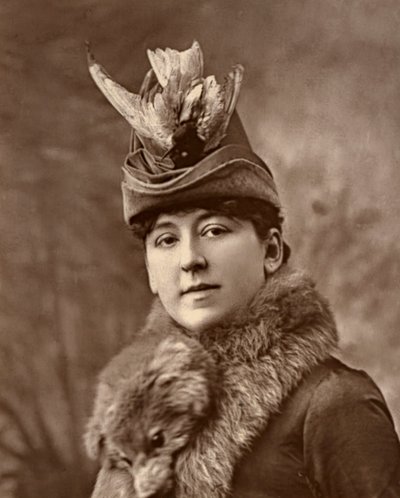 Amy Roselle, britisk skuespillerinde, 1887 af Ernest Barraud