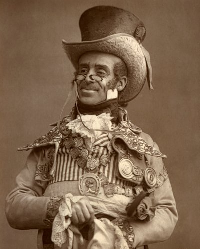 Arthur Roberts, britisk skuespiller, komiker og music hall entertainer, 1888 af Ernest Barraud