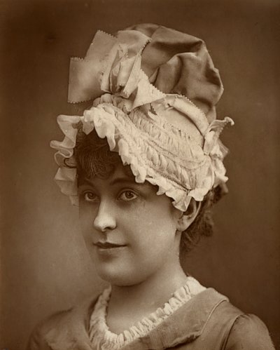 Geraldine Ulmar, amerikansk sangerinde og skuespillerinde, 1887 af Ernest Barraud