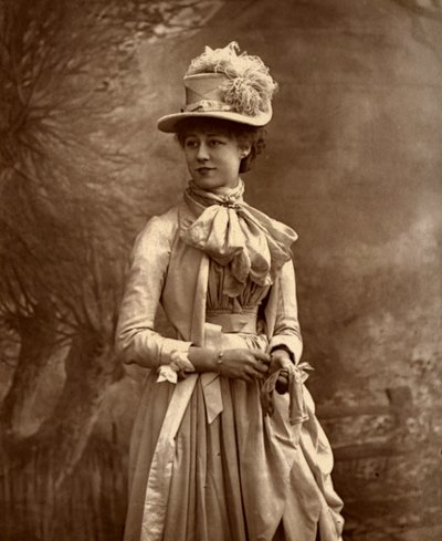 Violet Vanbrugh, britisk skuespillerinde, 1887. af Ernest Barraud