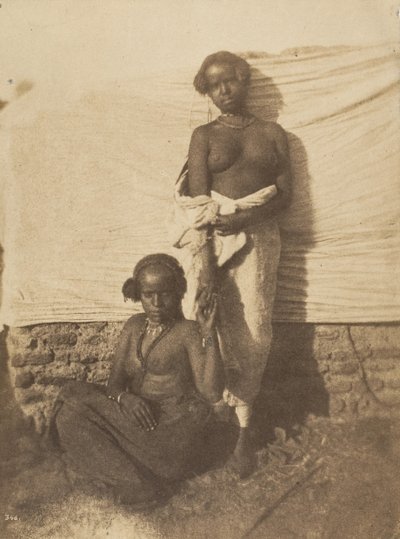 [To kvinder], 1852. af Ernest Benecke