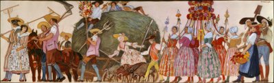 Procession, Høvognen af Ernest Bieler