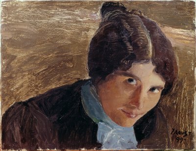 Marguerite Burnat-Provins af Ernest Bieler