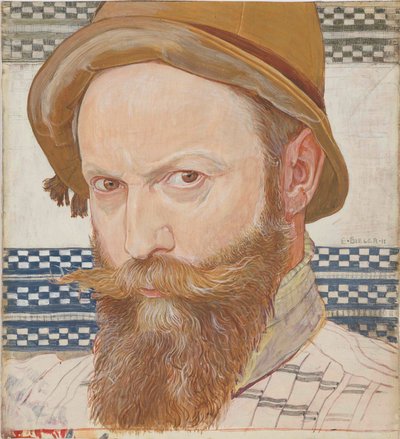 Selvportræt, 1911. af Ernest Bieler