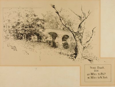 Brook Bridge af Ernest C. Peixotto