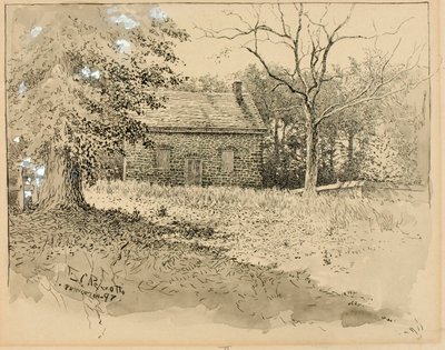 Princeton kvækernes forsamlingshus af Ernest C. Peixotto