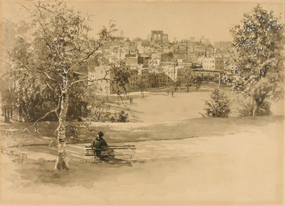 Udsigt over byen() af Ernest C. Peixotto