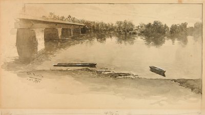 Washington Crossing af Ernest C. Peixotto