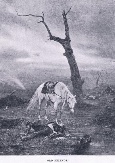 Gamle venner, fra The Magazine of Art 1893, Cassell and Company af Ernest Crofts