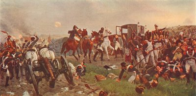 Om aftenen for slaget ved Waterloo, 1879 1906. af Ernest Crofts