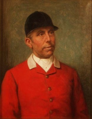 Huntsman, menes at have været en Master of the Pytchley Hunt af Ernest Gustave (attr. to) Girardot
