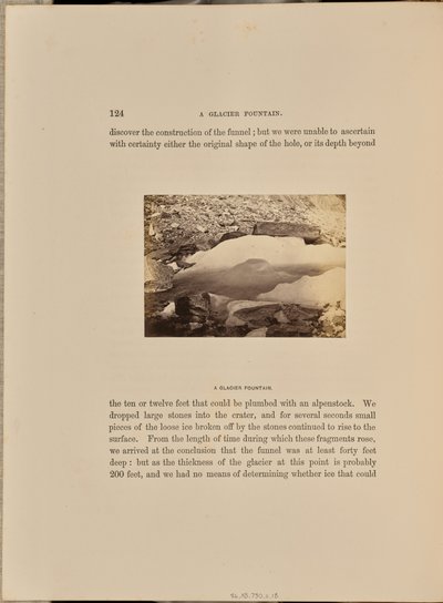 En gletsjerfontæne af Ernest H. Edwards