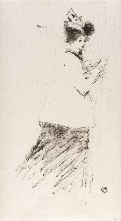 (Ung kvinde) af Ernest Haskell