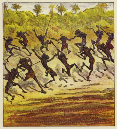 Kannibaler danser af Ernest Henry Griset