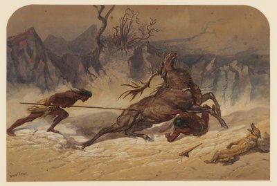Jagt, 1871 af Ernest Henry Griset