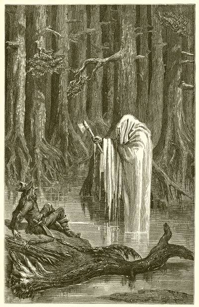 Mercury and the Woodman af Ernest Henry Griset