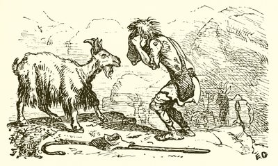 Gedehyrden og Gedebukken af Ernest Henry Griset
