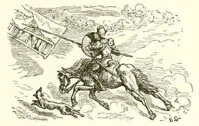 Ridderen og hans Lader af Ernest Henry Griset