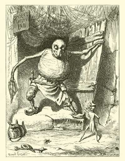 Edderkoppen og Fluen af Ernest Henry Griset