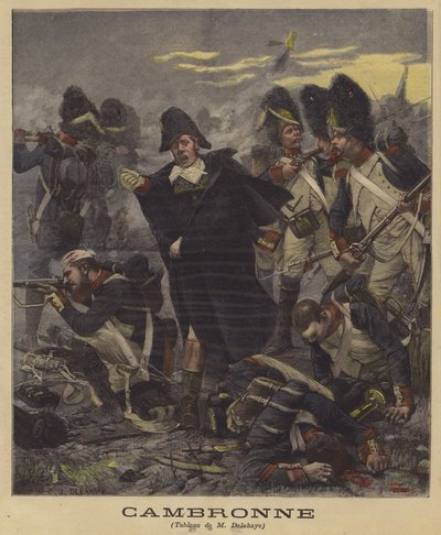 Cambronne af Ernest Jean Delahaye