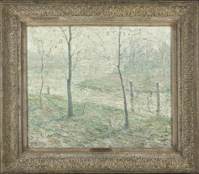 Morgen-tåge af Ernest Lawson