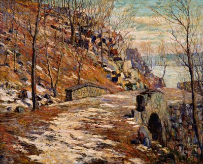 Vejen ned ad Palisaderne af Ernest Lawson