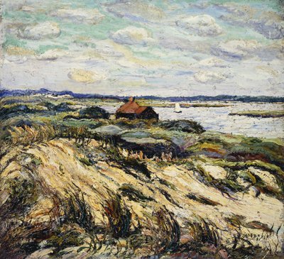Shack on the Bay af Ernest Lawson