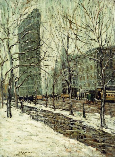 Flatiron-bygningen af Ernest Lawson