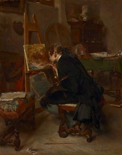 En maler af Ernest Meissonier