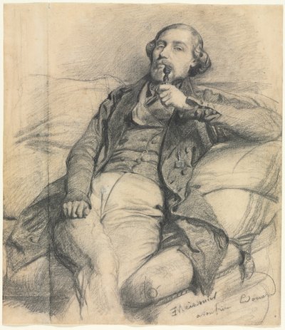 Mand ryger af Ernest Meissonier