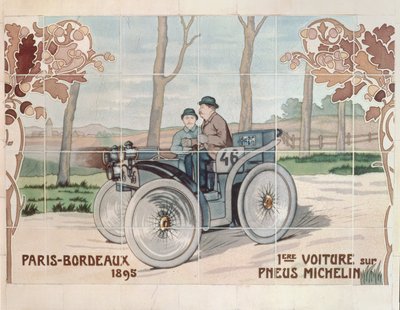 Edouard og Andre Michelin kører L