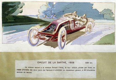 Circuit de La Sarthe af Ernest Montaut