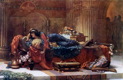 Dronning Vashti af Ernest Normand